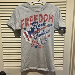 July 4th Freedom Rock Festival Red+Blue+Gray